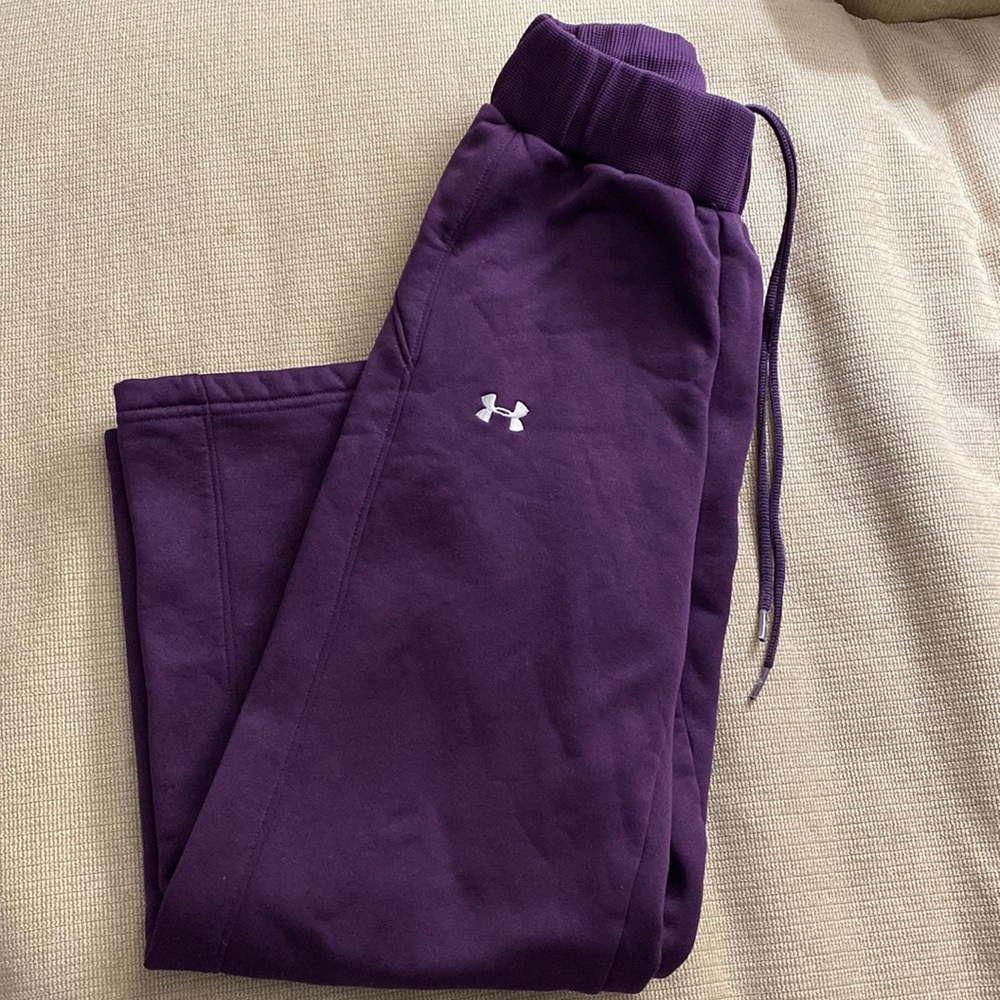 NWOT super comfy purple Under Amour sweatpants
